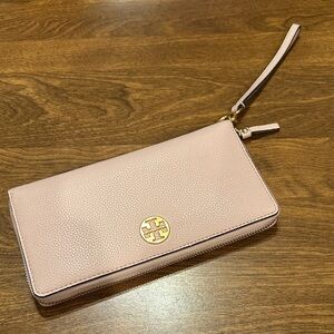 Tory Burch Blush Pink Wristlet